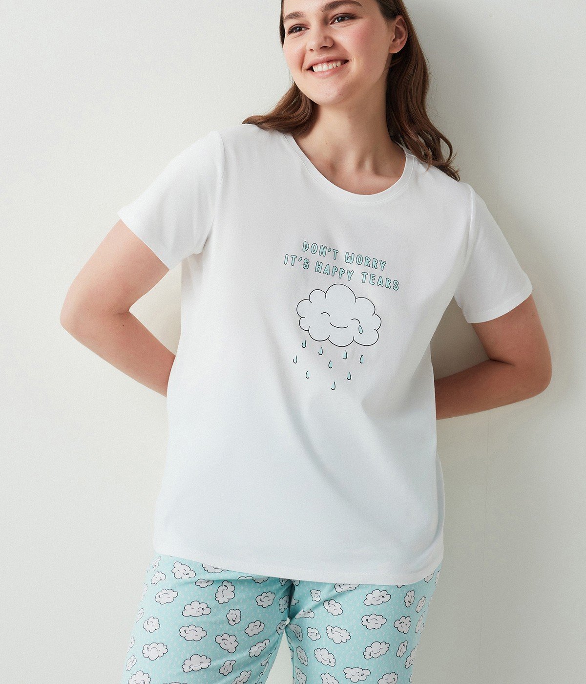 Set Pijama Happy Cloud Capri
