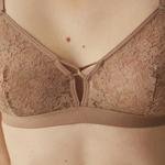Sutien Triangle Banded Lace