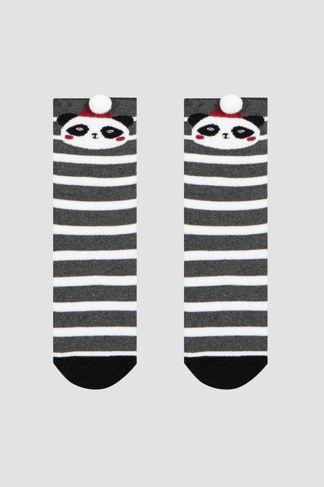 Stripe Bear Socks