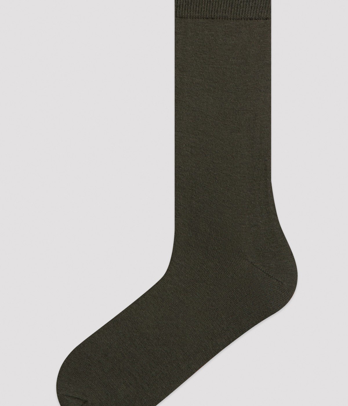 Men Solid Basic 2In1 Socks
