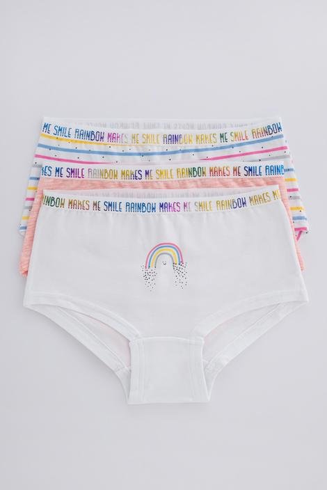 Girls Rainbow 3 In 1 Hipster