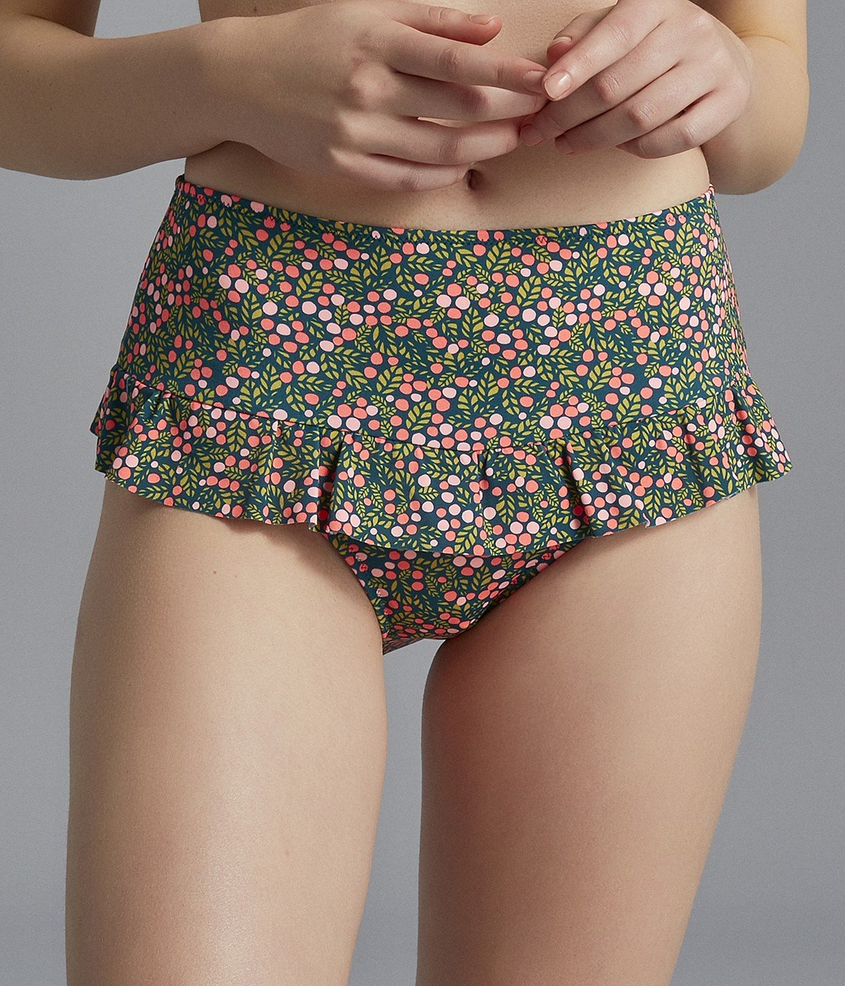 Carina Ruffle Skirtkini Bikini Bottom