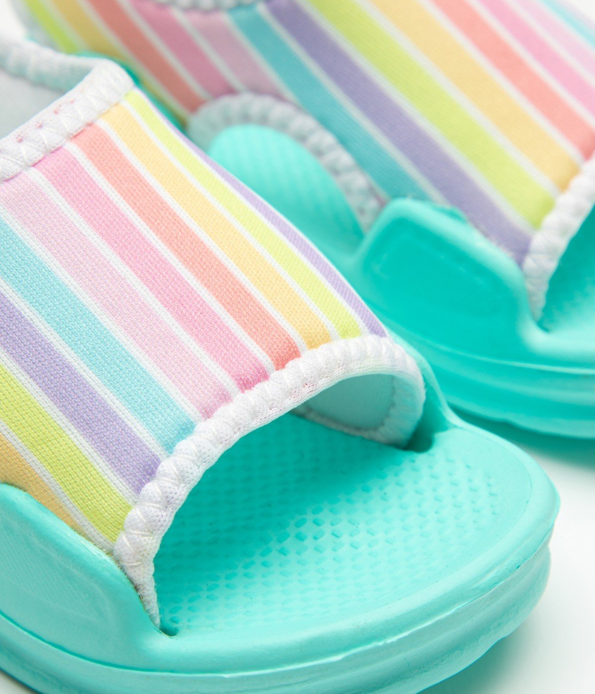 Papuci Fetițe Colorful Stripe