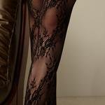 Roses Fıle Tights