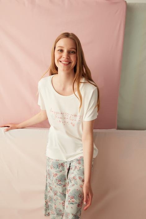 Happiness T-Shirt Pyjama Tops