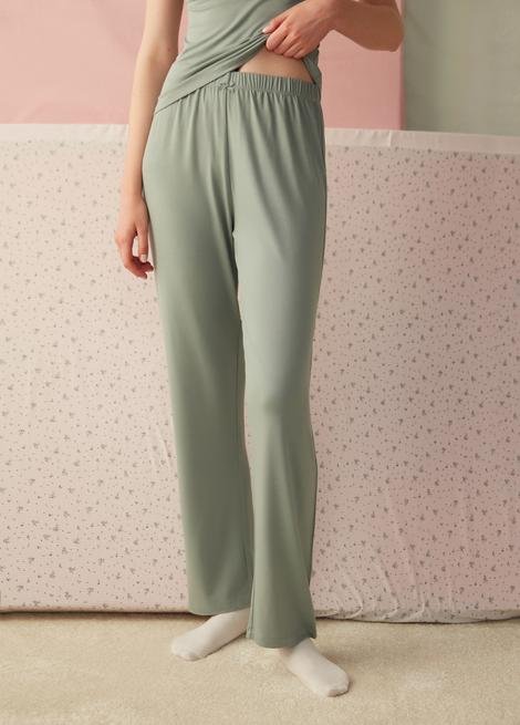 Sandy Green Pantaloni Pijama