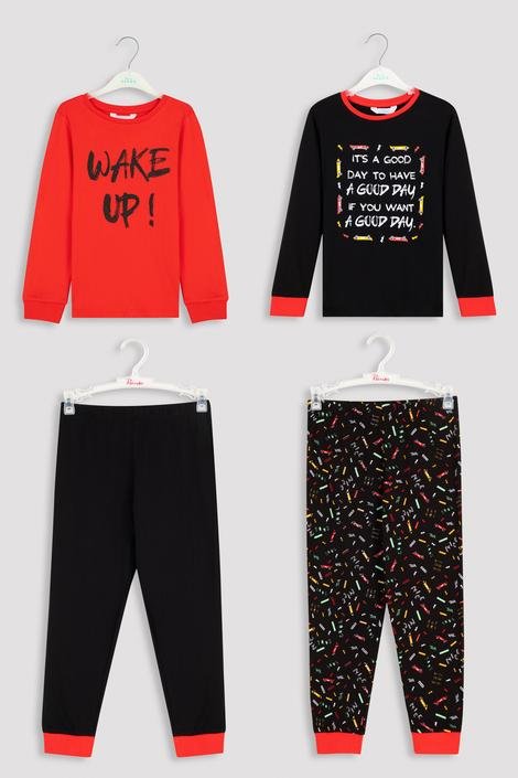 Set Pijama B Wake Up 2 Buc