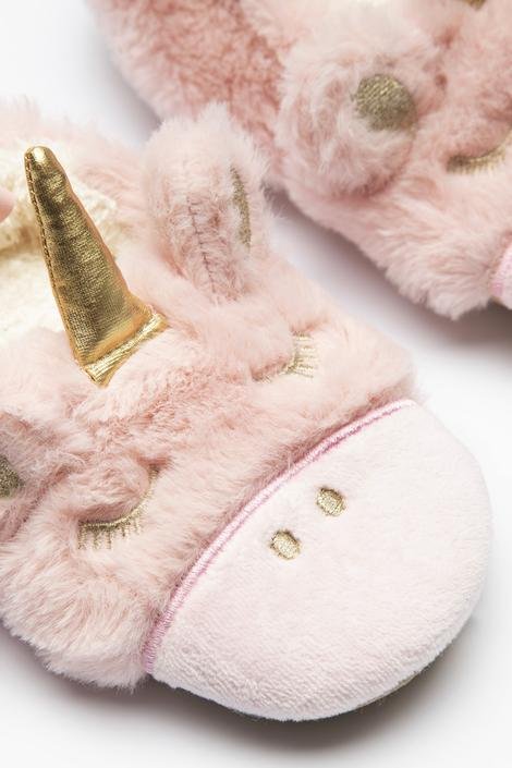 Girls Fluffy Unicorn Liner Socks