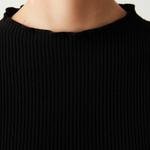 Ribbed Tricot Blouse