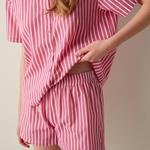 Set Pijama Berry Stripes