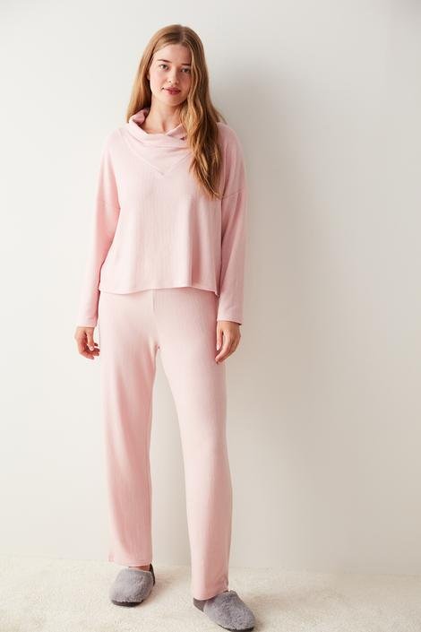 Set Pijama Pink Over and Out