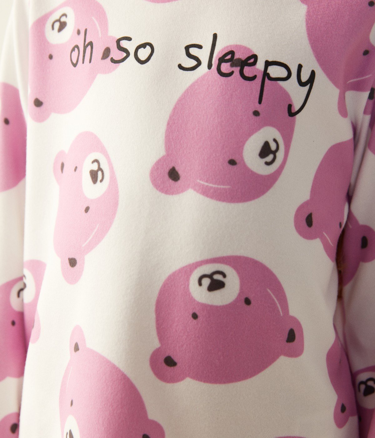 Set Pijama Pink Bear