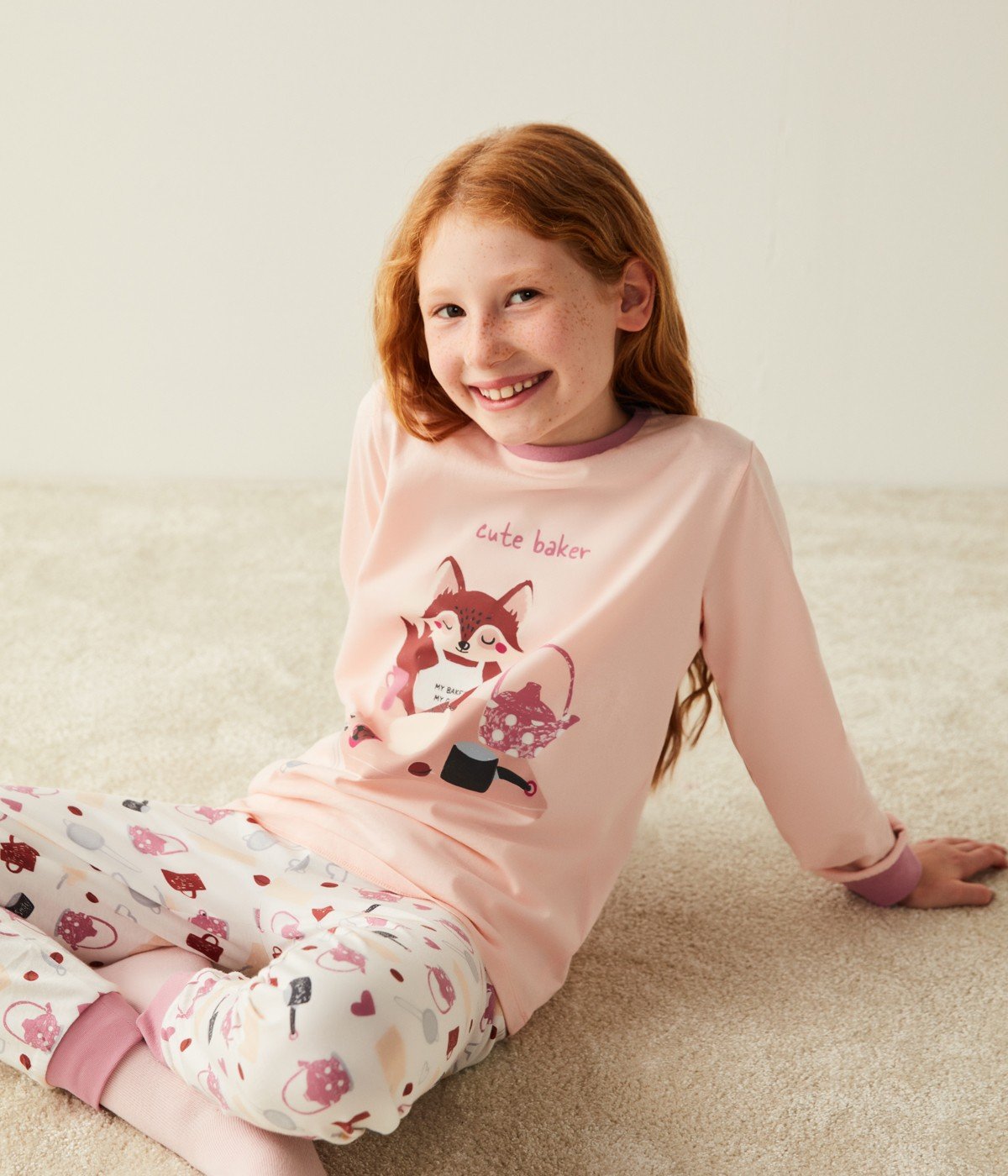 Set Pijama Fetițe Baking