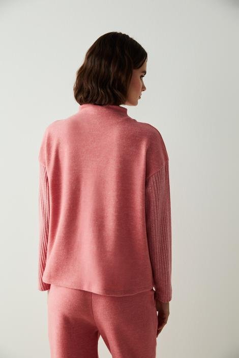Sweatshirt Rose Soft Loose