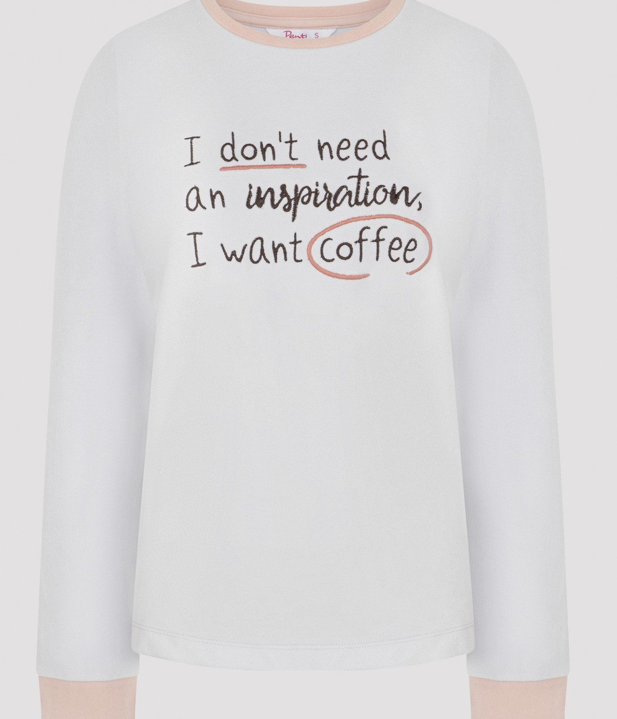 Sweatshirt I Want Coffee Polar