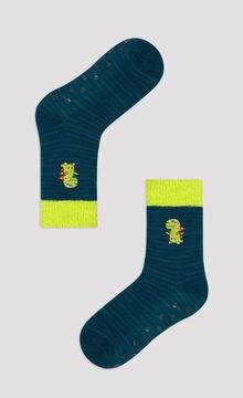 Fluffy Dino Socks