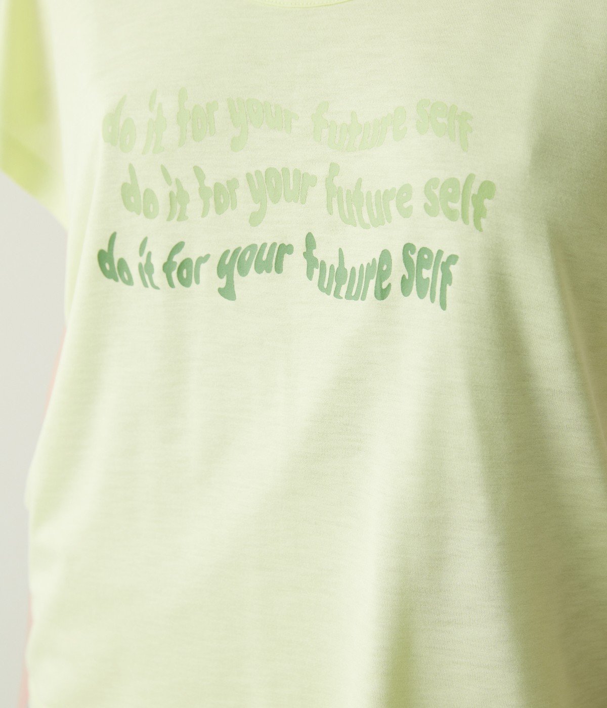 Print Detailed Double T-shirt