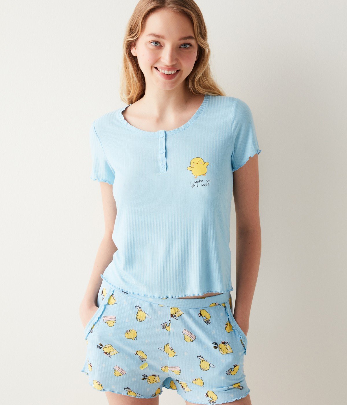 Hooray SS T-shirt Pyjama Tops
