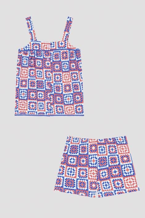 Set Pijama Girls Crochet