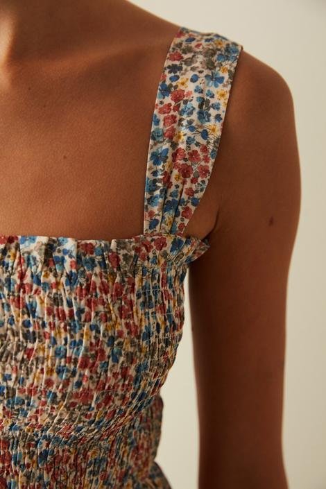 Woven Printed Top