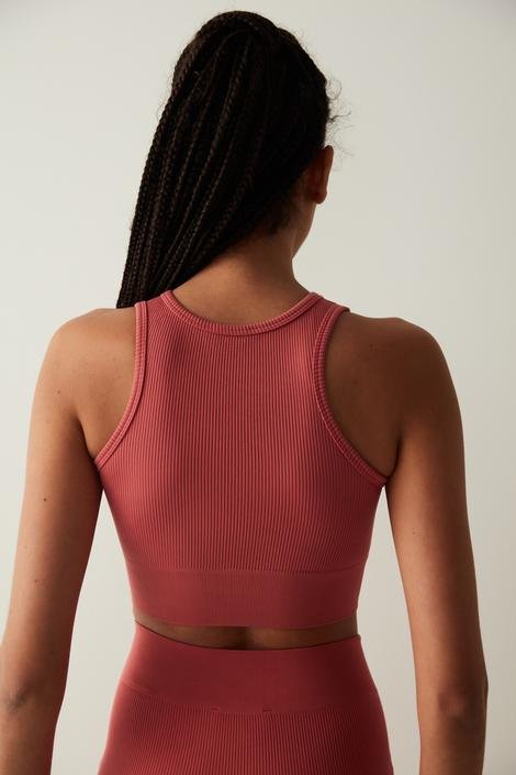 Seamless Ribbed Active Top