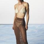 Shiny Fishnet Skirt