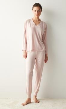 Pantaloni Pijama Pink Stripe