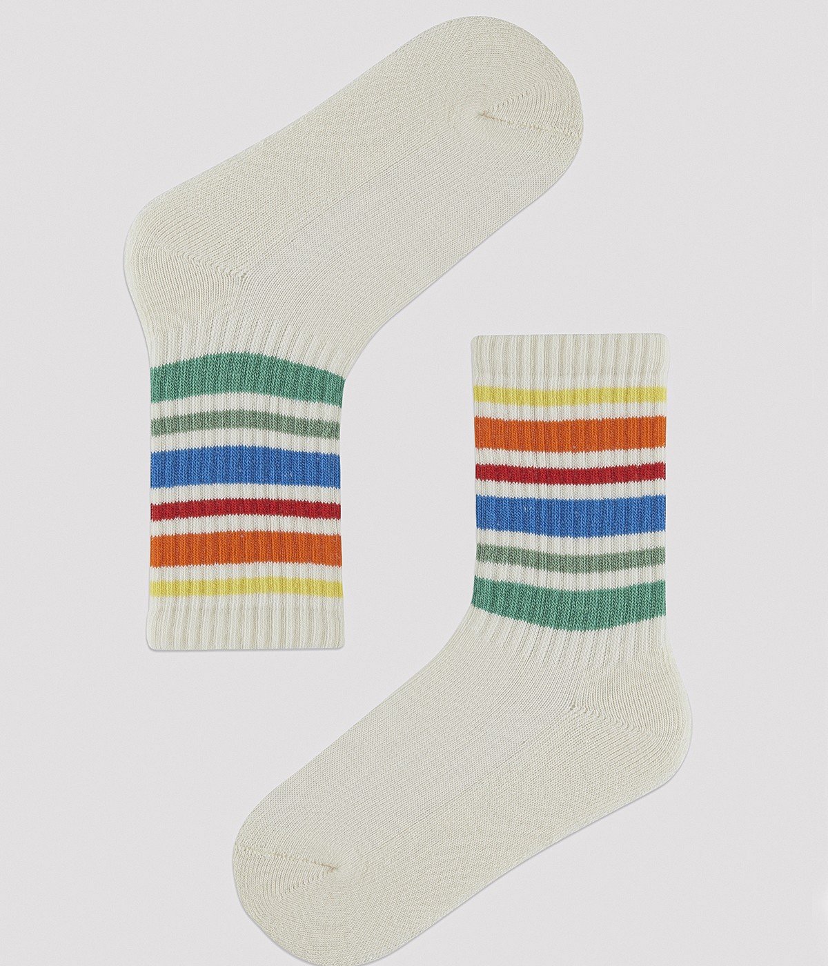 Boy Colorful Lines Tennis Socket