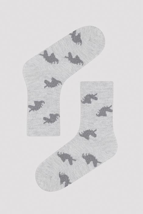 Girl Shiny Detailed Dark Unicorn 3 Pack Socket