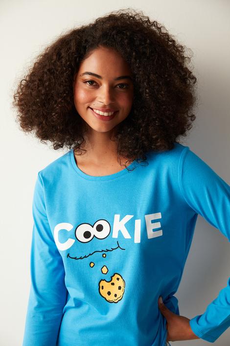 Cookie Monster PJ Set