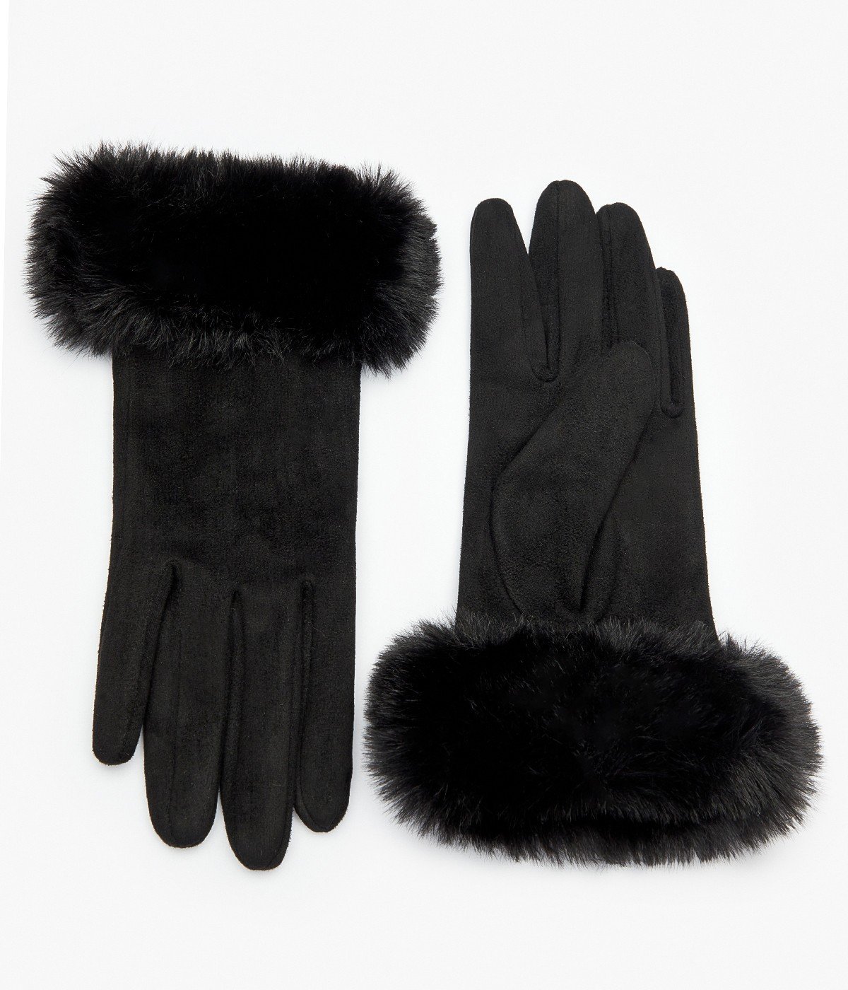 Romina Black Gloves