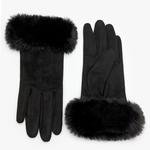 Romina Black Gloves
