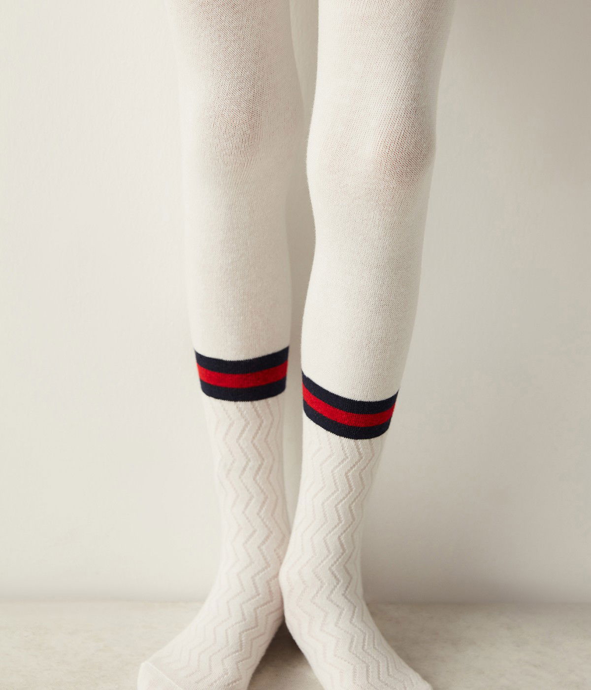 Striped Detailed Tennis Pantyhose