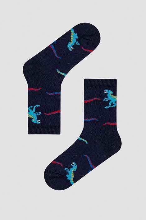 Boys Fun Dinosaur 4in1 Socks