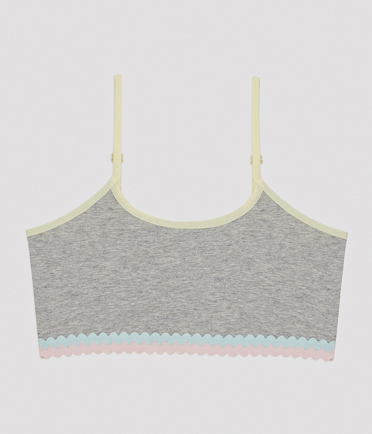 Girls Colorful Wave 2in1 Crop Top
