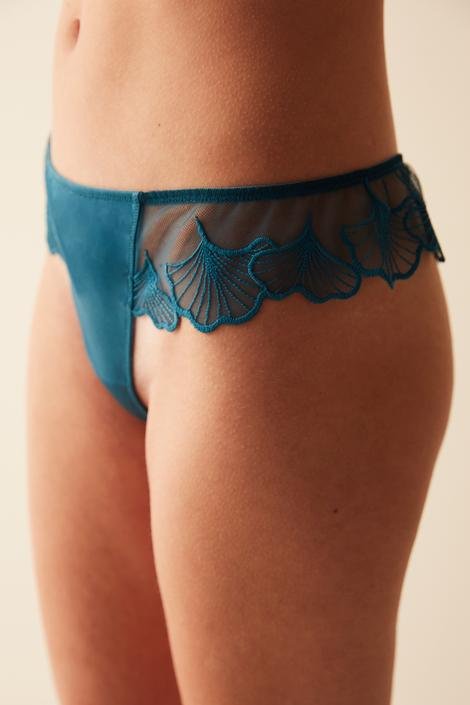Lace Detailed Chilot Thong