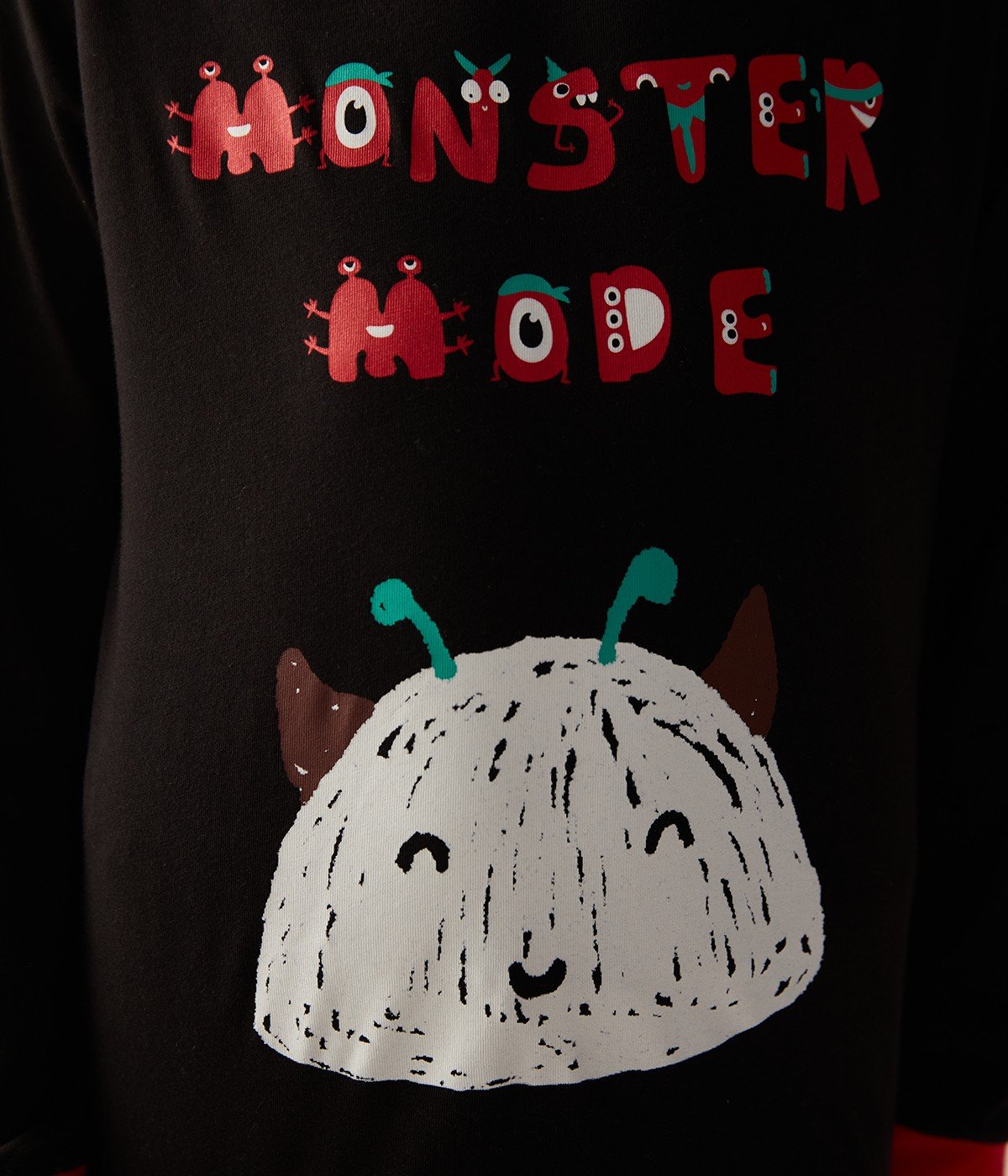Boys Monster Mode LS 2 Pack Pyjama Set