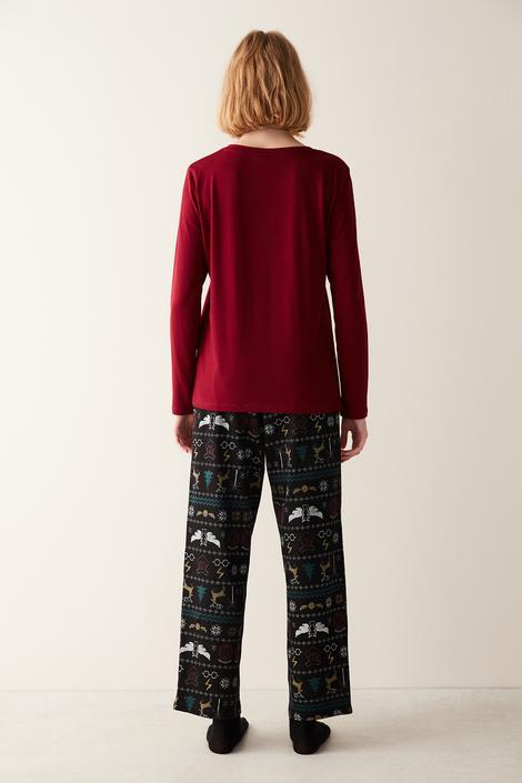 Harry Potter Hogwarts Long Sleeve Cosy Pant Set
