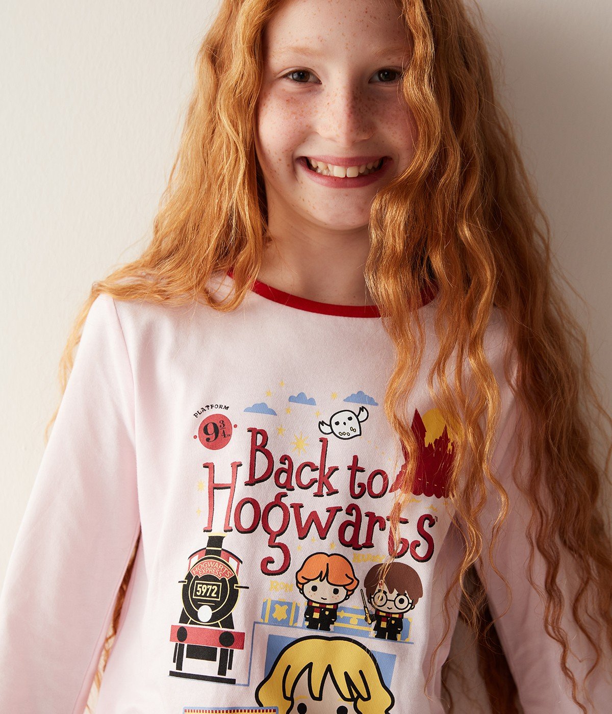 Girls Back To Hogwarts PJ Set