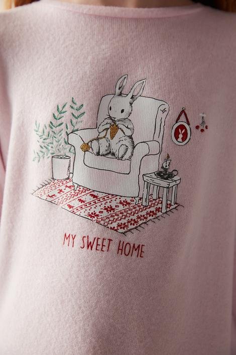 Girl Sweet Home Long Sleeve Pyjamas Set
