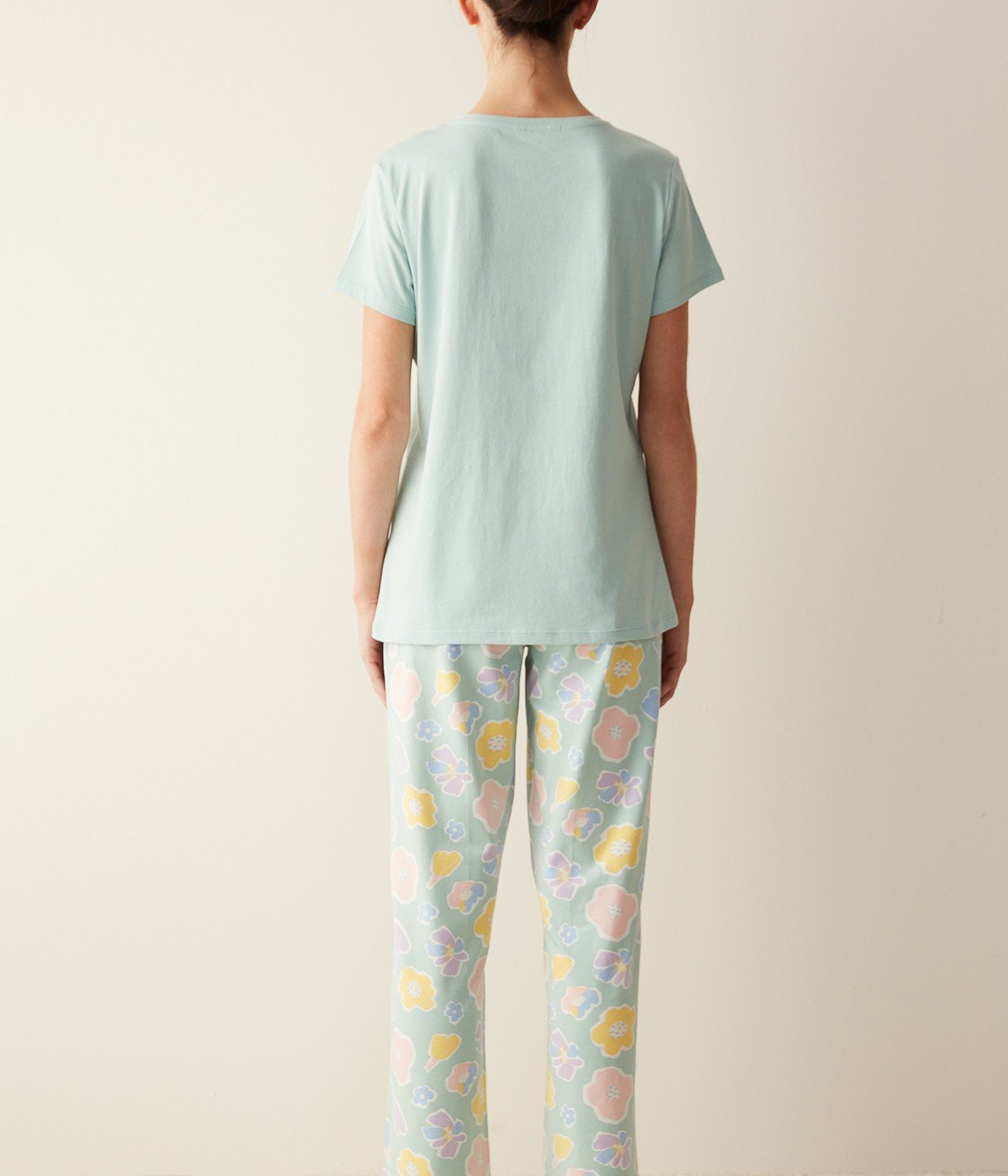 Set Pijama With Love Mint Green