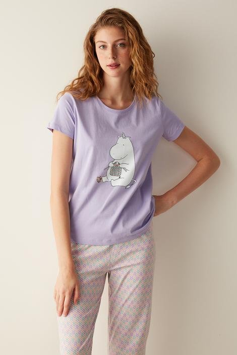 Set Pijama Happinies Lilacs