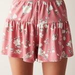 Pantaloni Pijama Floral Pink Short