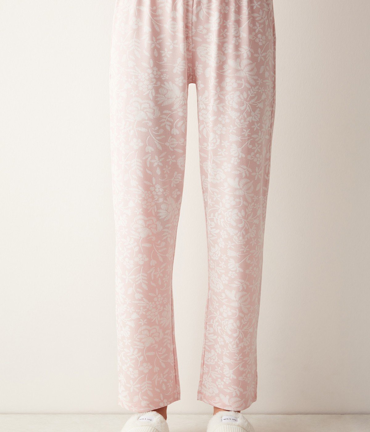 Pantaloni Pijama Joise Pink Printed