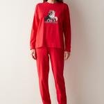 Love Red Pant PJ Set