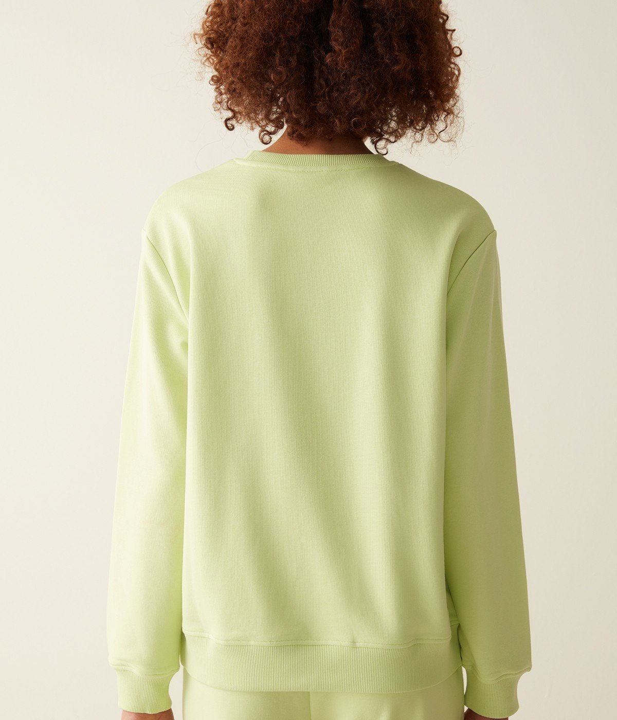 Oversize Active Green Sweatshirt