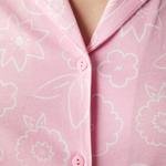 Base Flowers Pink Shirt Pant PJ Set
