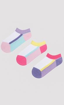 Kız Çocuk One Line 3lü Patik Çorap