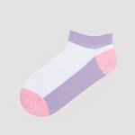 Girls Check 4in1 Liner Socks