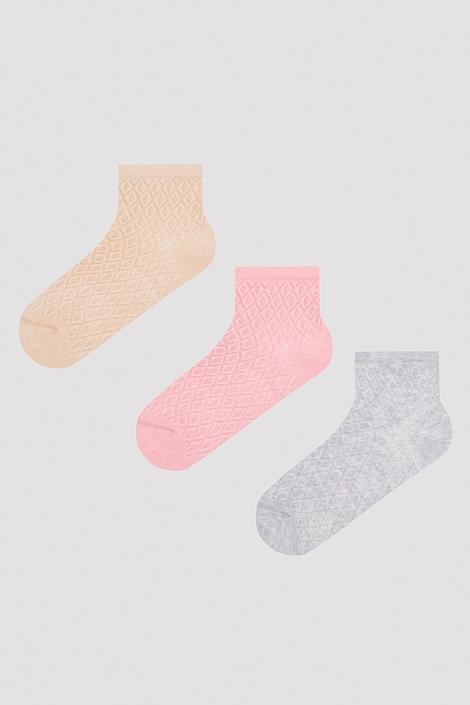 Jacquard Pinky 3in1 Liner Socks